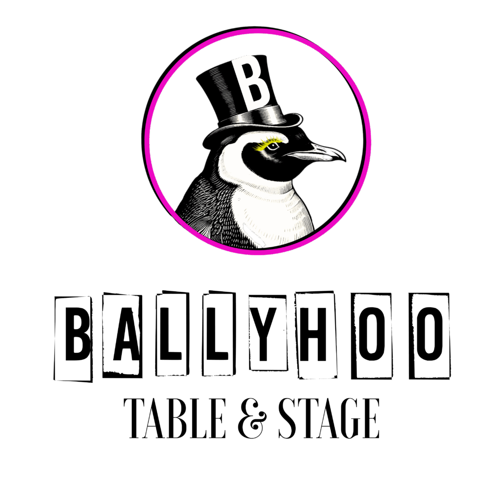 Ballyhoo Table & Stage event venue in Denver with café, stage, and industrial-modern design